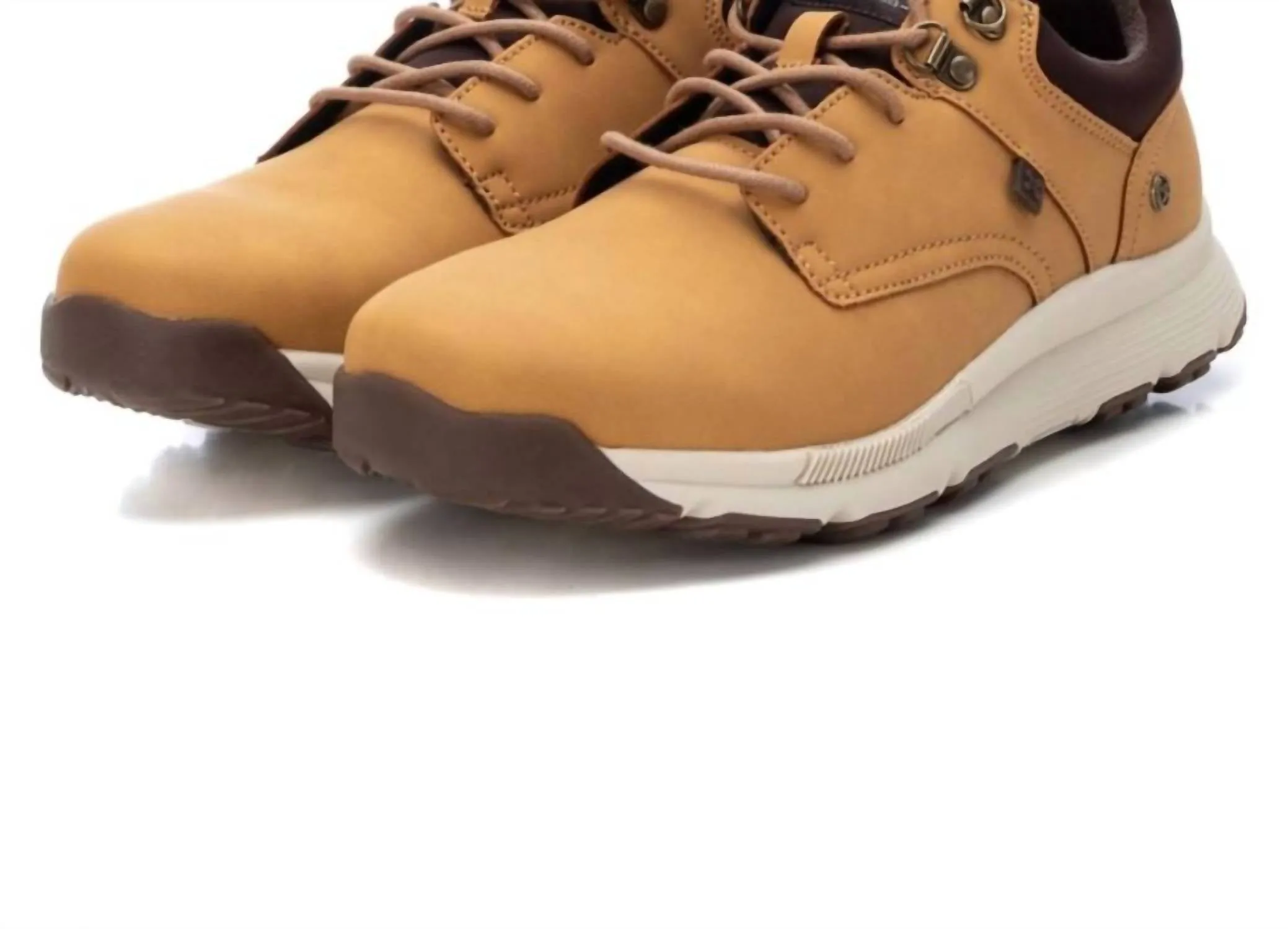 Men's Casual Shoes In Dark Yellow