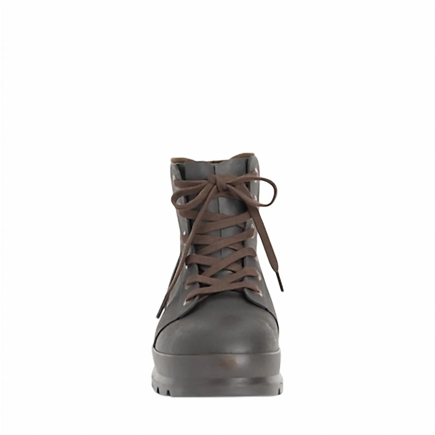 Men's Classic Plain Toe Work Boots In Brown