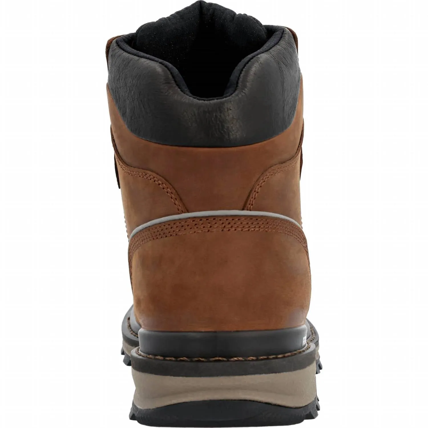 Men's Comp-Toe Rams Horn Waterproof 6" Work Boot In Brownd Oiled