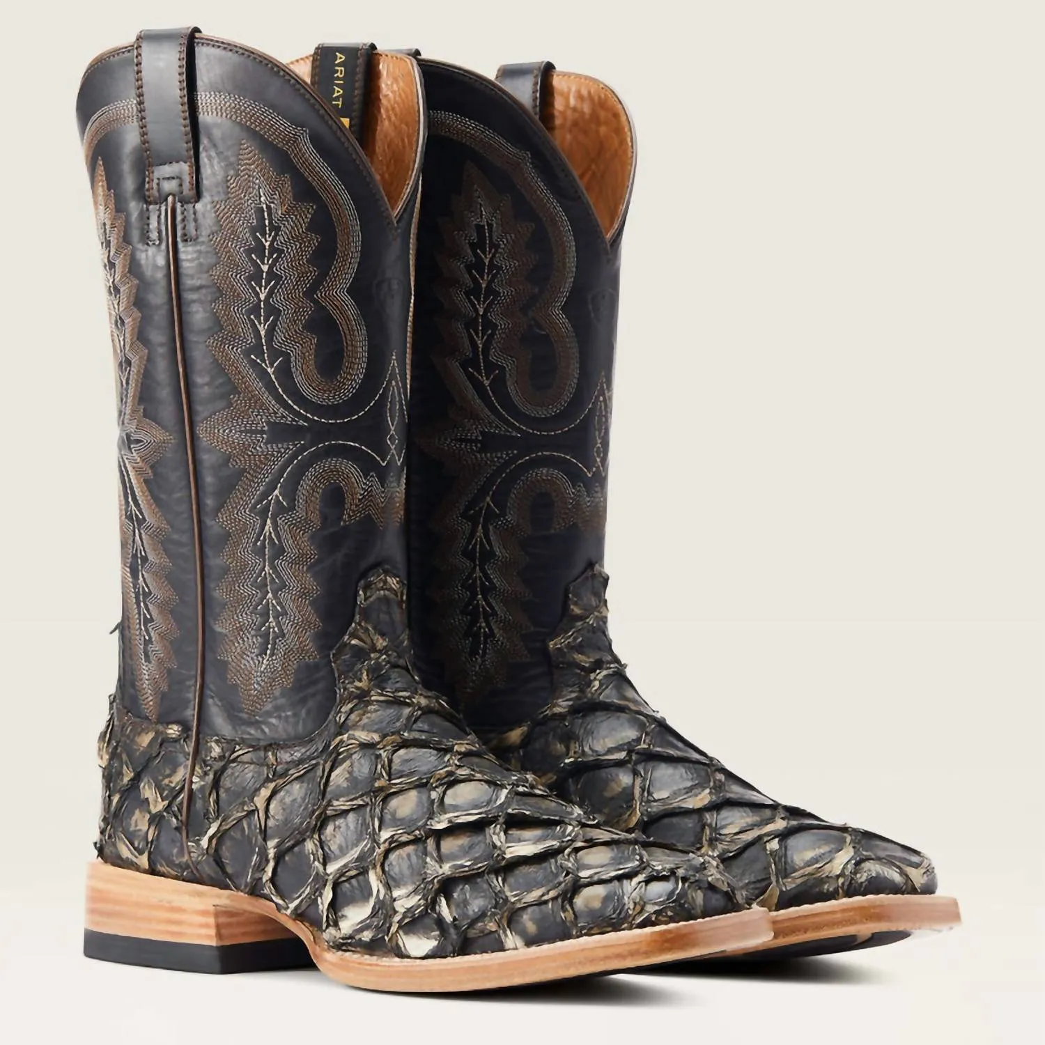 Men's Deep Water Western Boot In Black