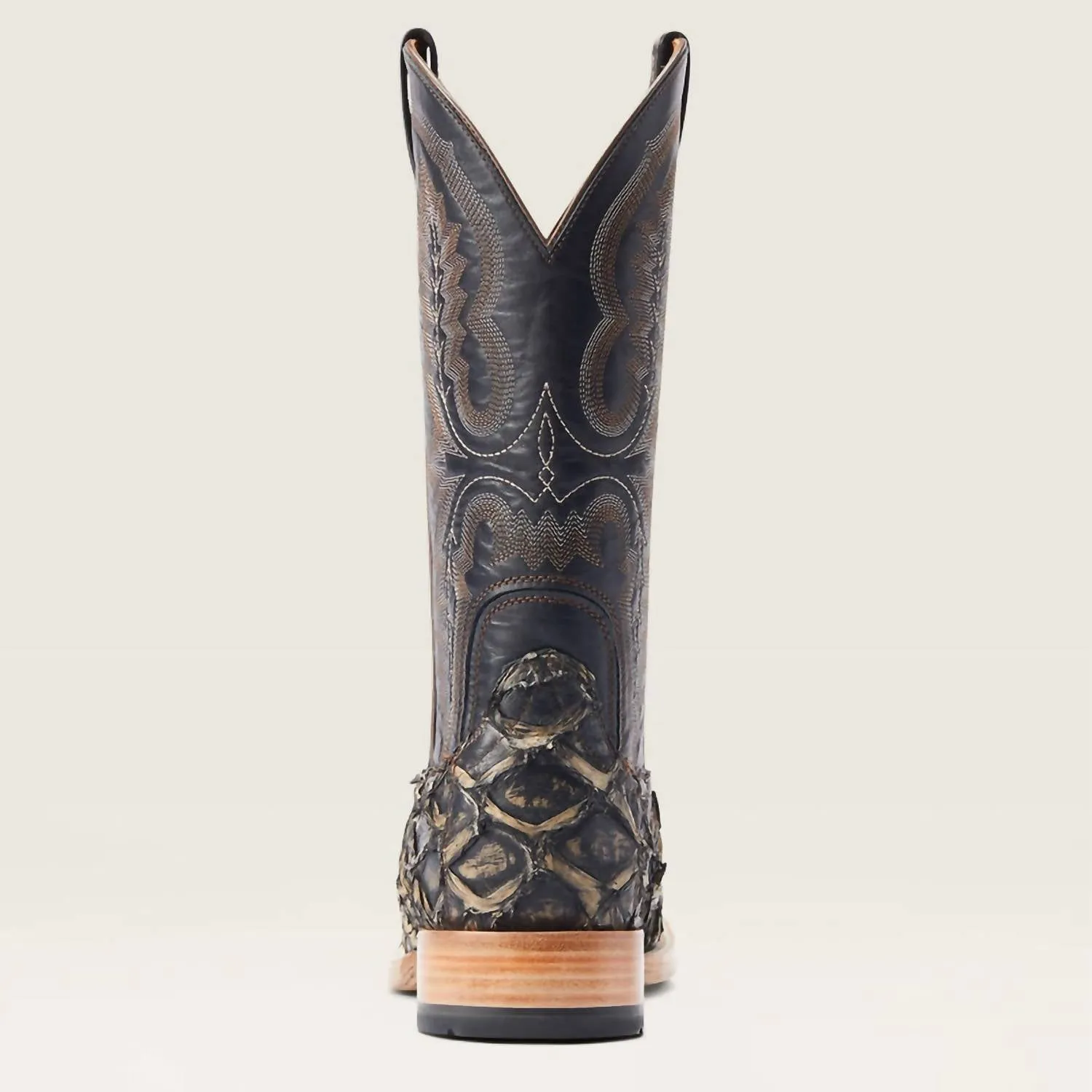 Men's Deep Water Western Boot In Black