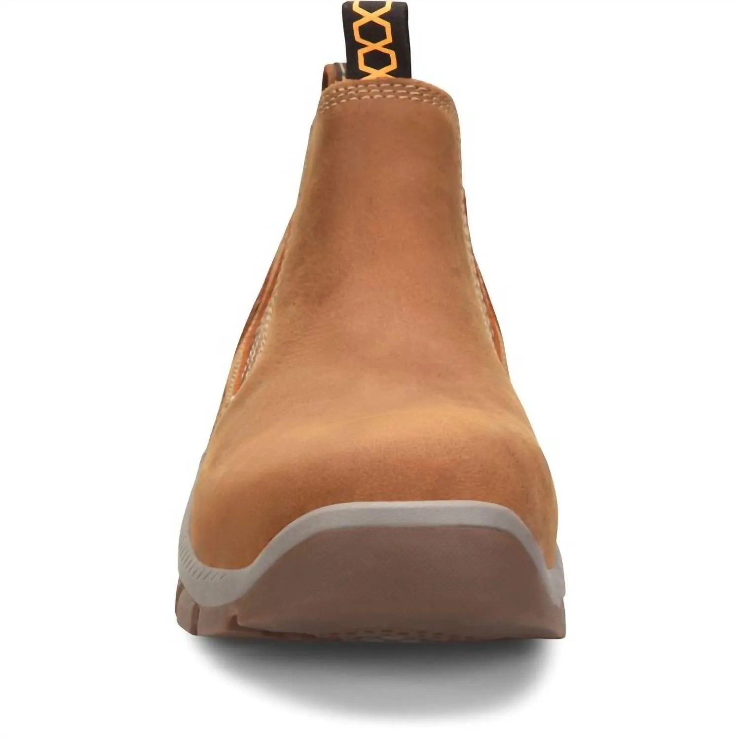 Men's Duke Composite Toe Slip On Work Boots In Brown