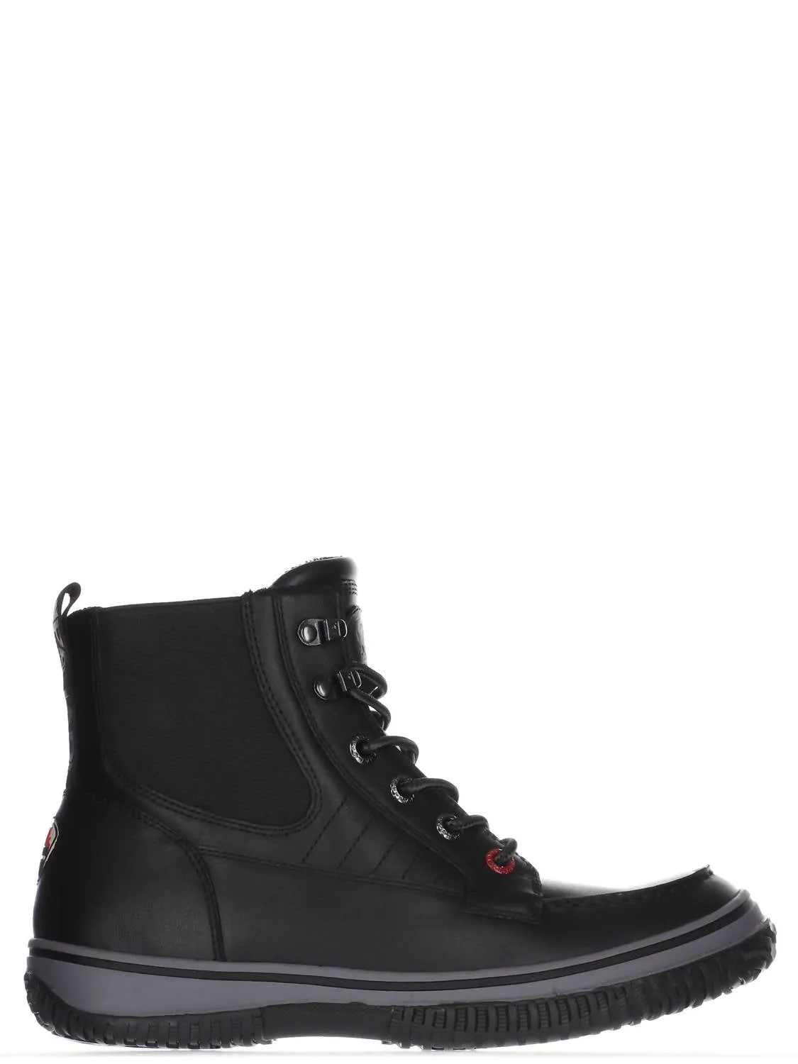 MenS Edmund Corsica Lace Up Insulated Boots In Black