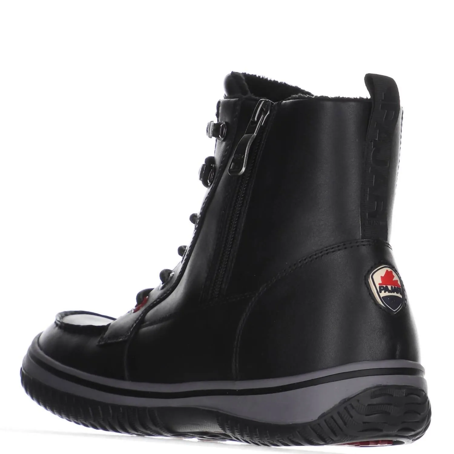 MenS Edmund Corsica Lace Up Insulated Boots In Black
