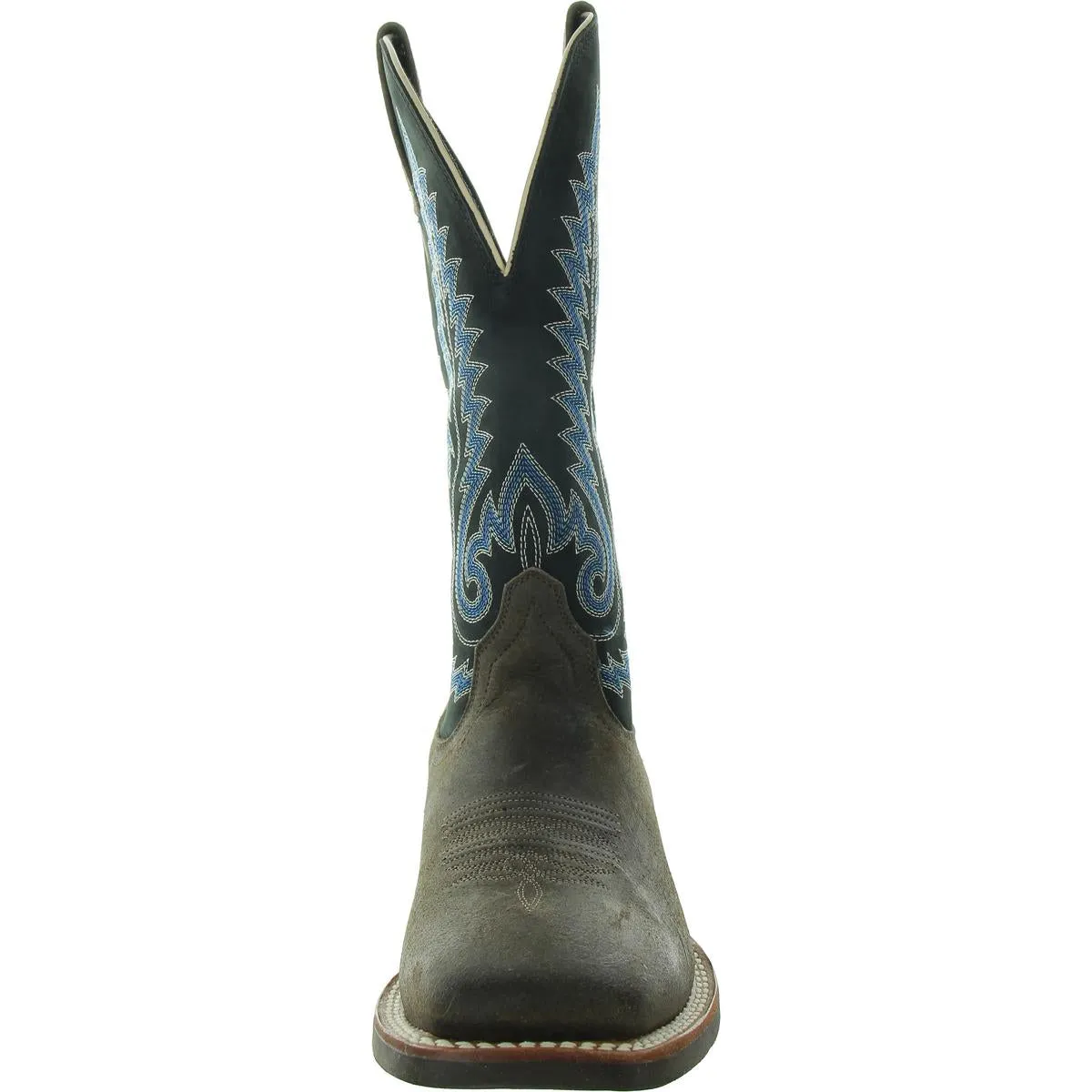 Mens Embossed Leather Cowboy, Western Boots