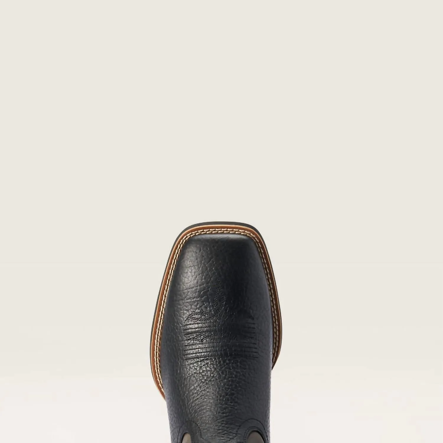 Men's Everlite Countdown Western Leather Square Toe Boot In Black