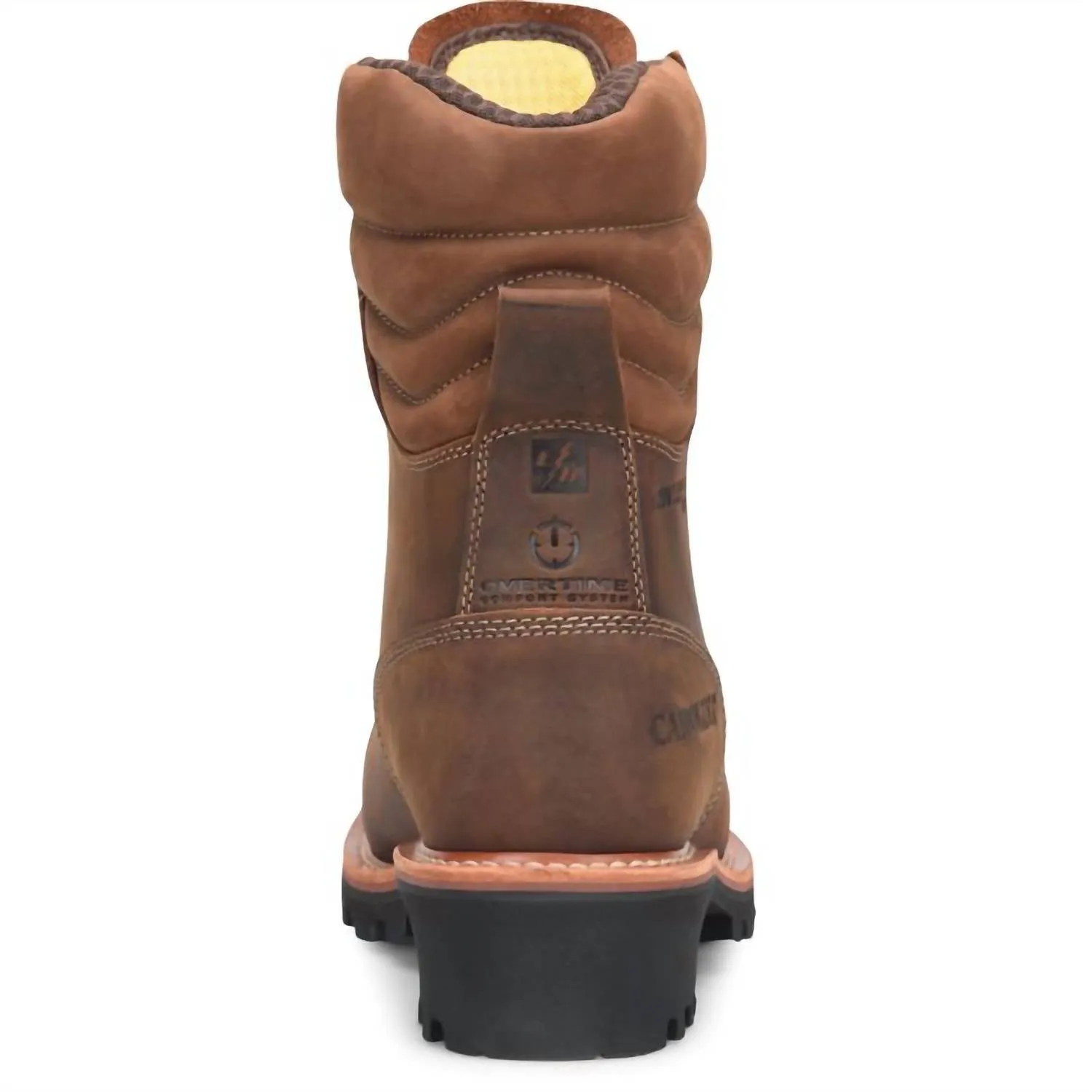Men's Hemlock Insulated Composite Toe Logger Boots In Brown