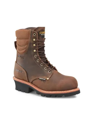 Men's Hemlock Insulated Composite Toe Logger Boots In Brown