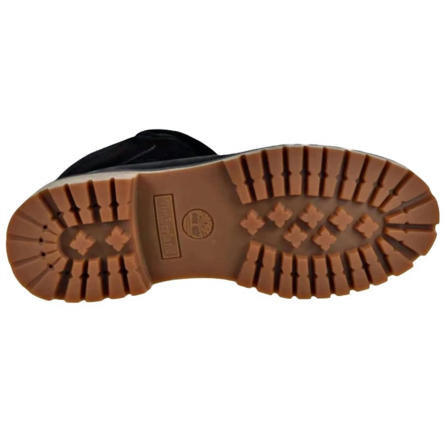 Men's Heritage Roll Top Boots In Black Nubuck