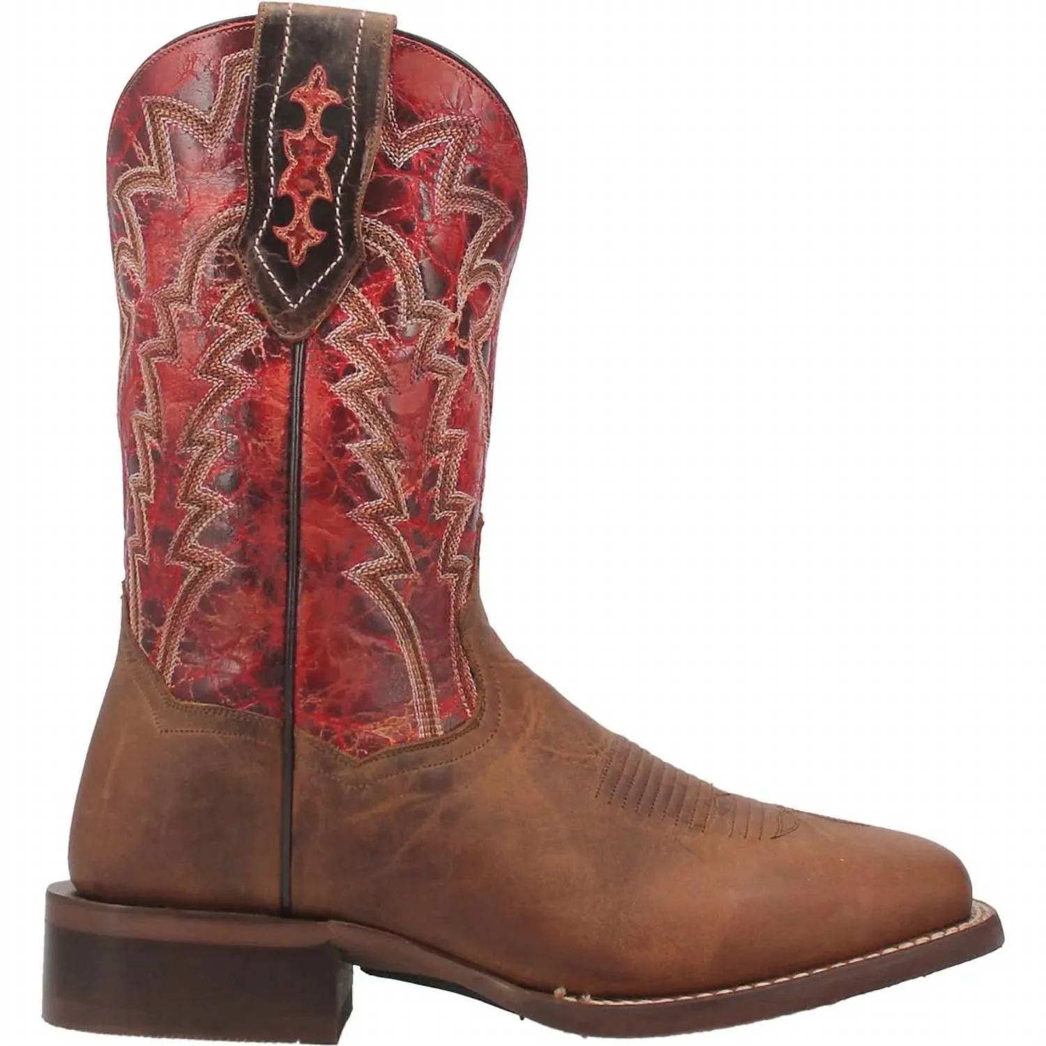 Men's Killeen Rubber Sole Boot In Tan/red