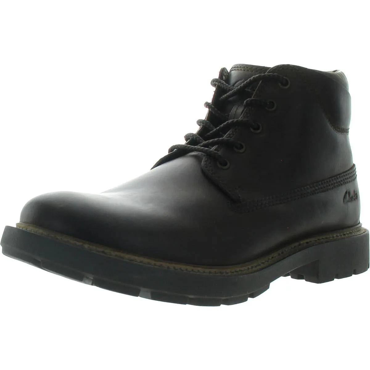 Mens Lace-Up Leather Combat & Lace-Up Boots