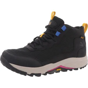 Mens Lace-Up Leather Hiking Boots