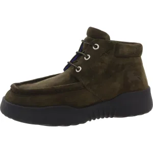 Mens Lace-Up Suede Chukka Boots