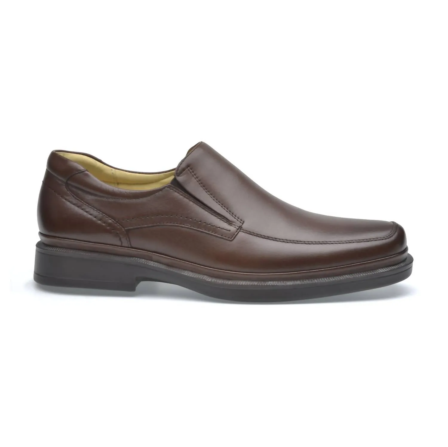 Men's Lambskin Mocassin Traditional Max In Barista Brown