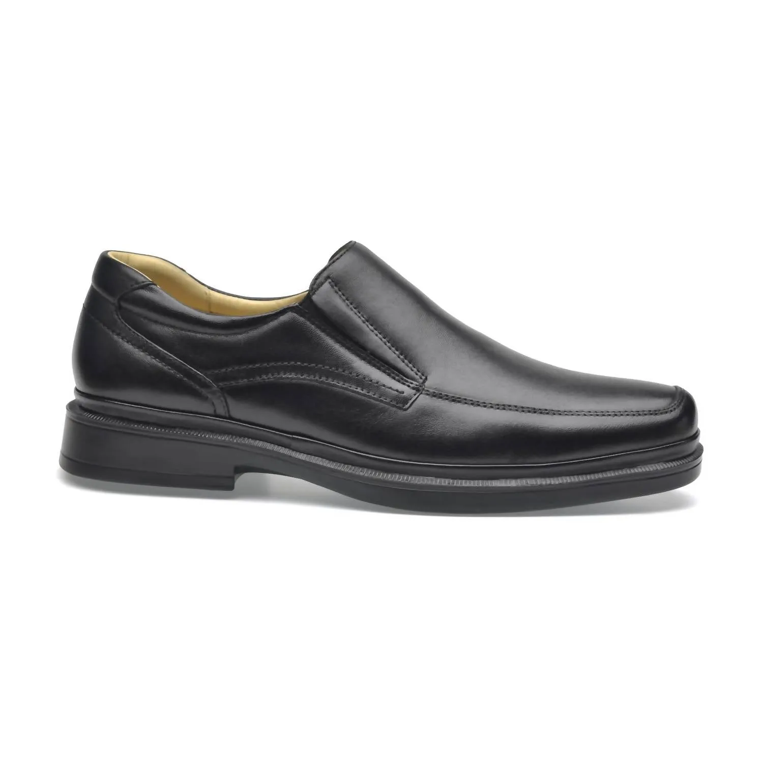 Men's Lambskin Mocassin Traditional Max In Black