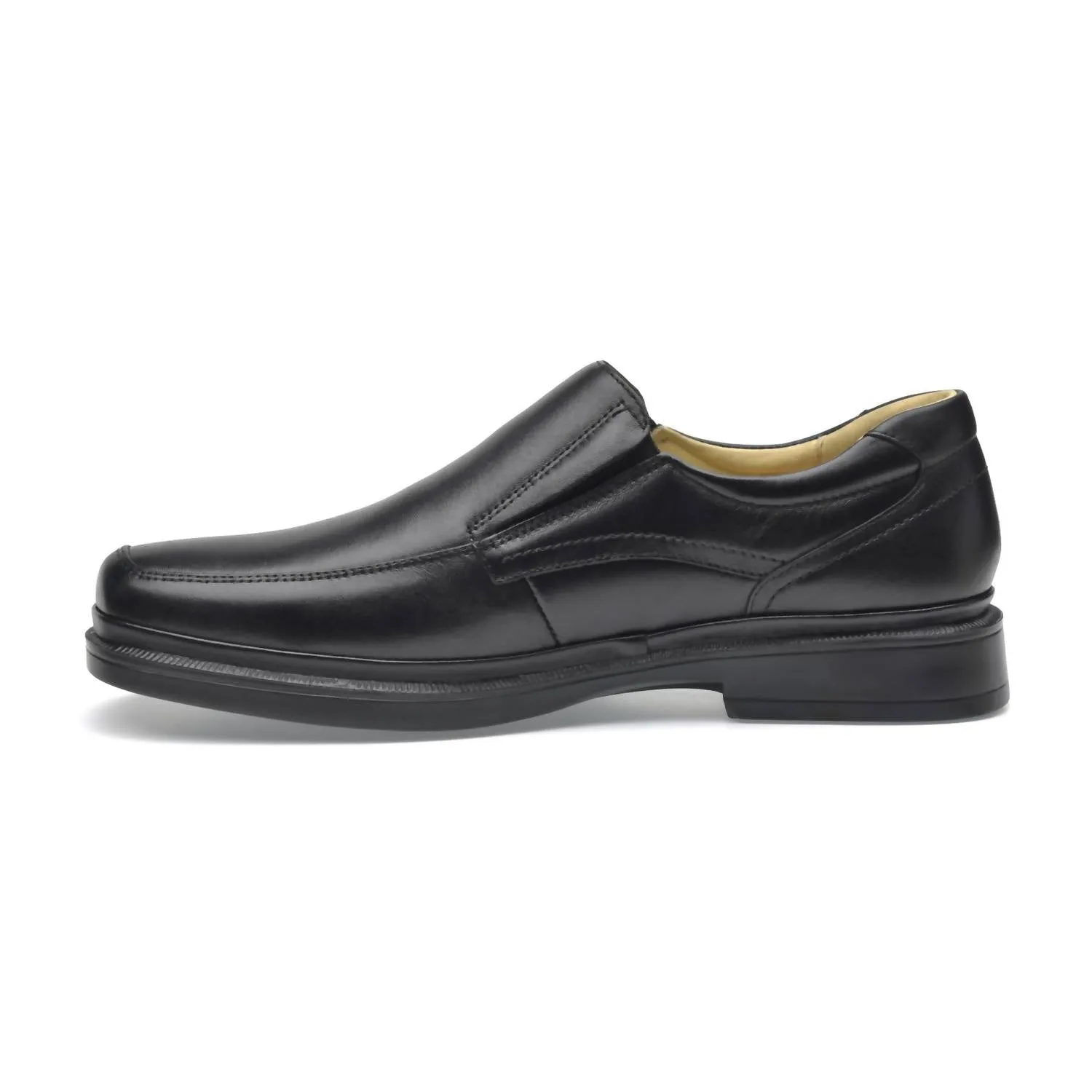 Men's Lambskin Mocassin Traditional Max In Black