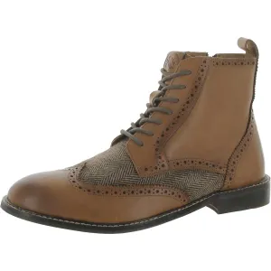 Mens Leather Chukka Boots