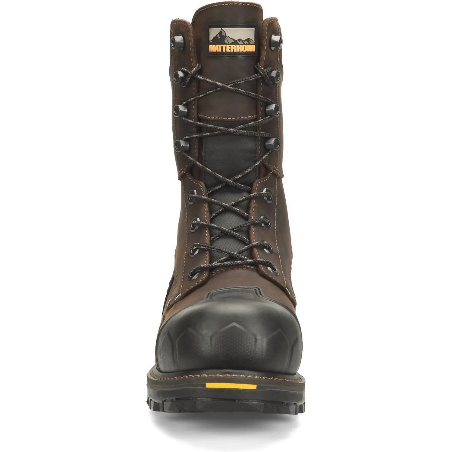 Men's Matterhorn Maximus 2.0 Composite Toe Logger Boots In Brown
