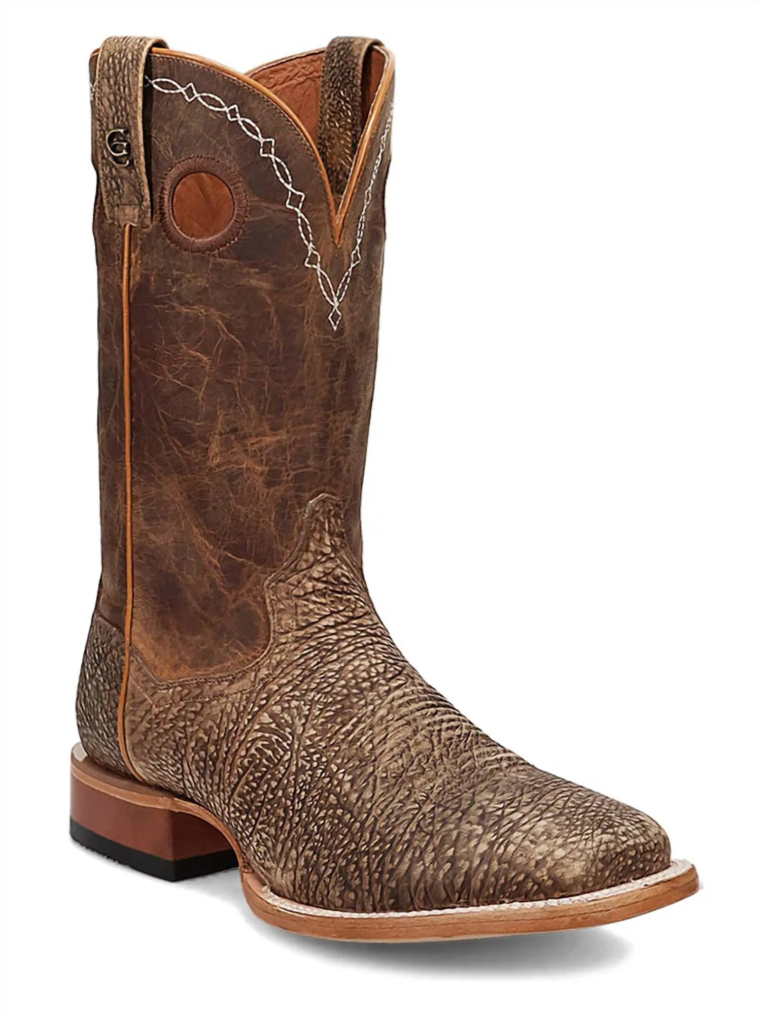 Men's Murray Bison Cowboy Certified Boot In Honey