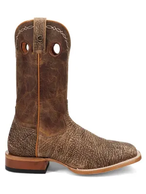 Men's Murray Bison Cowboy Certified Boot In Honey