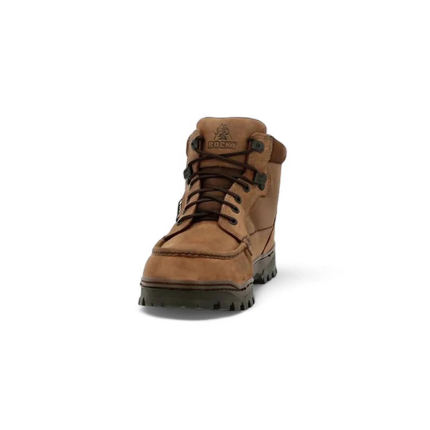 Men's Outback Gore-Tex Waterproof Steel Toe Work Boot - Wide Width In Brown