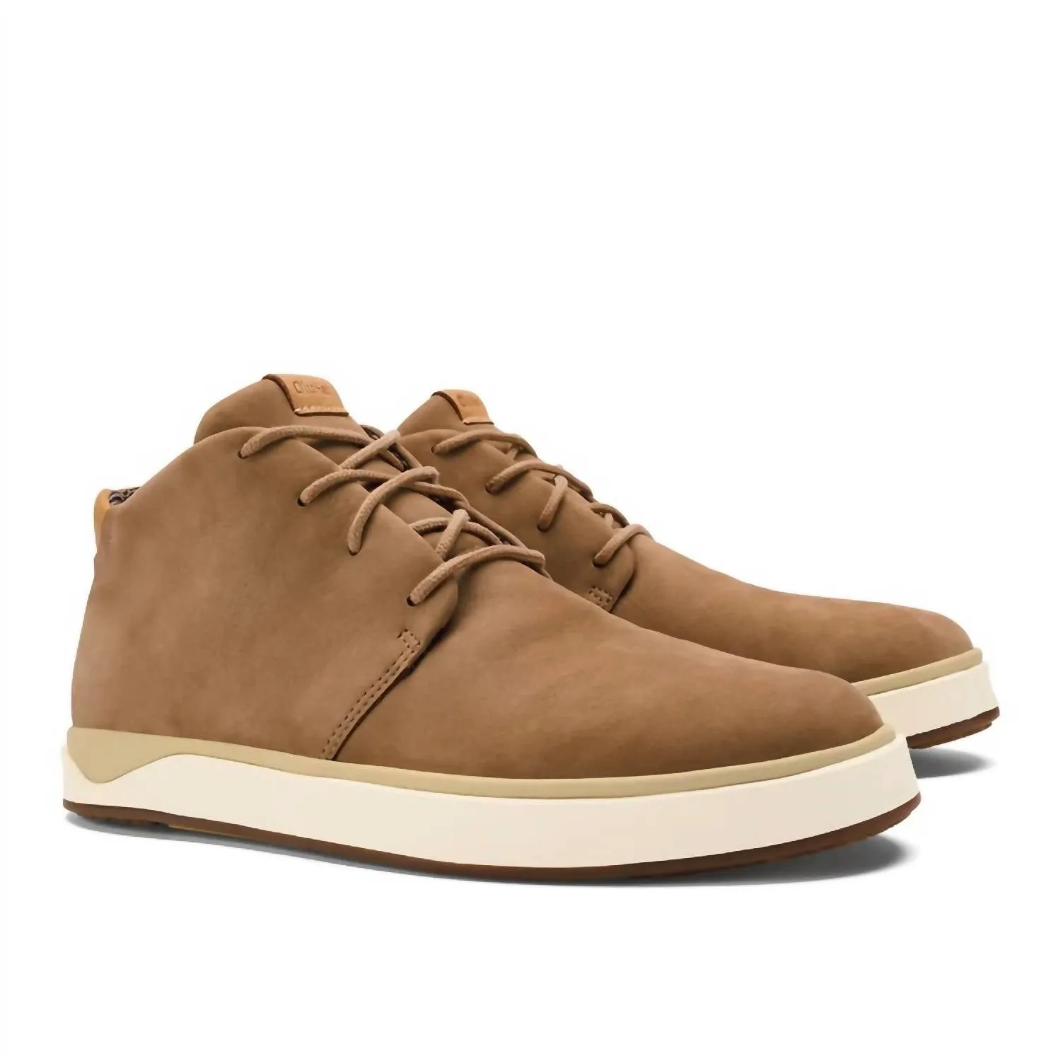 Men's Papaku Ili Waterproof Leather Boots In Tan/tan