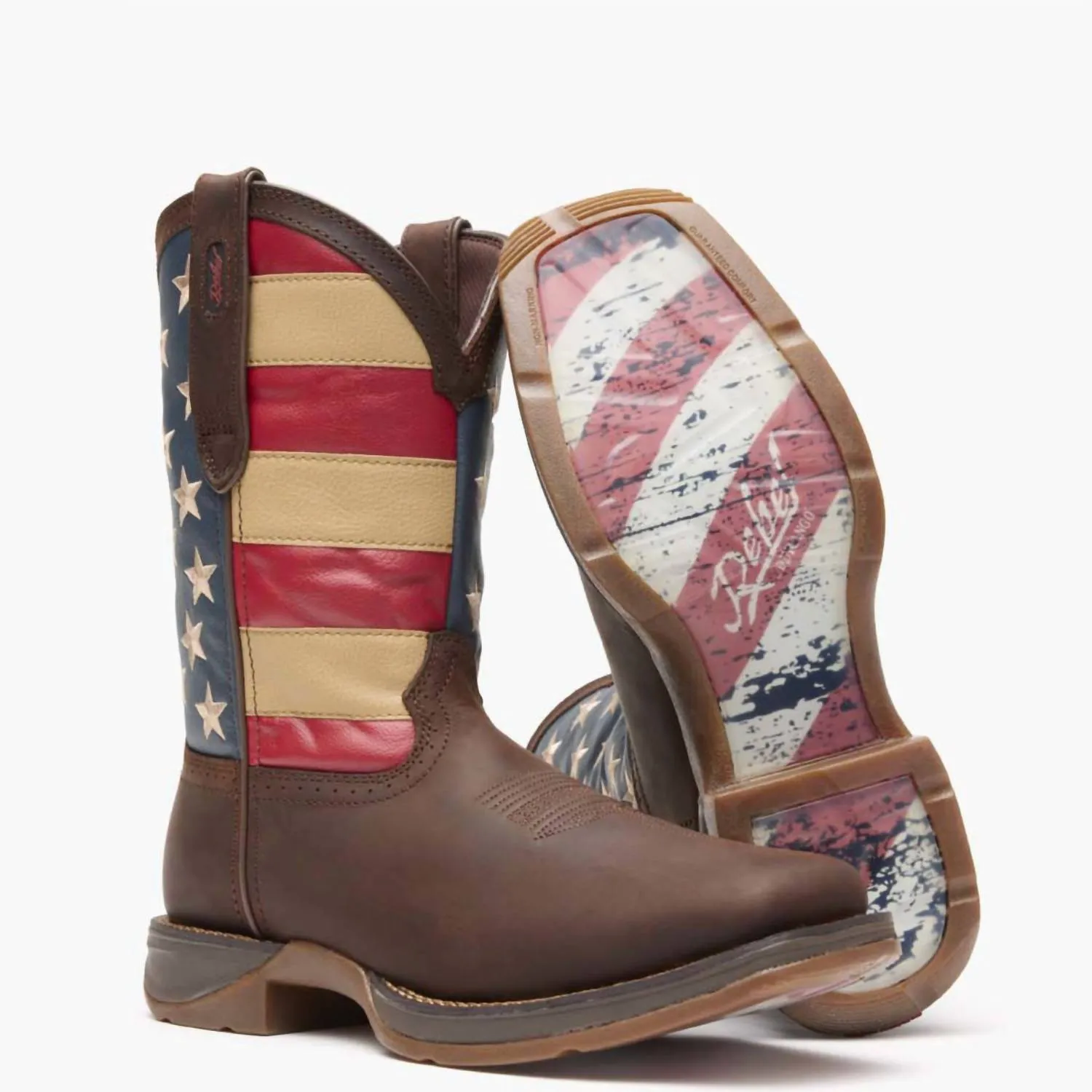 Men's Patriot Flag Rebel Boot In Red/white/blue