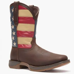 Men's Patriot Flag Rebel Boot In Red/white/blue