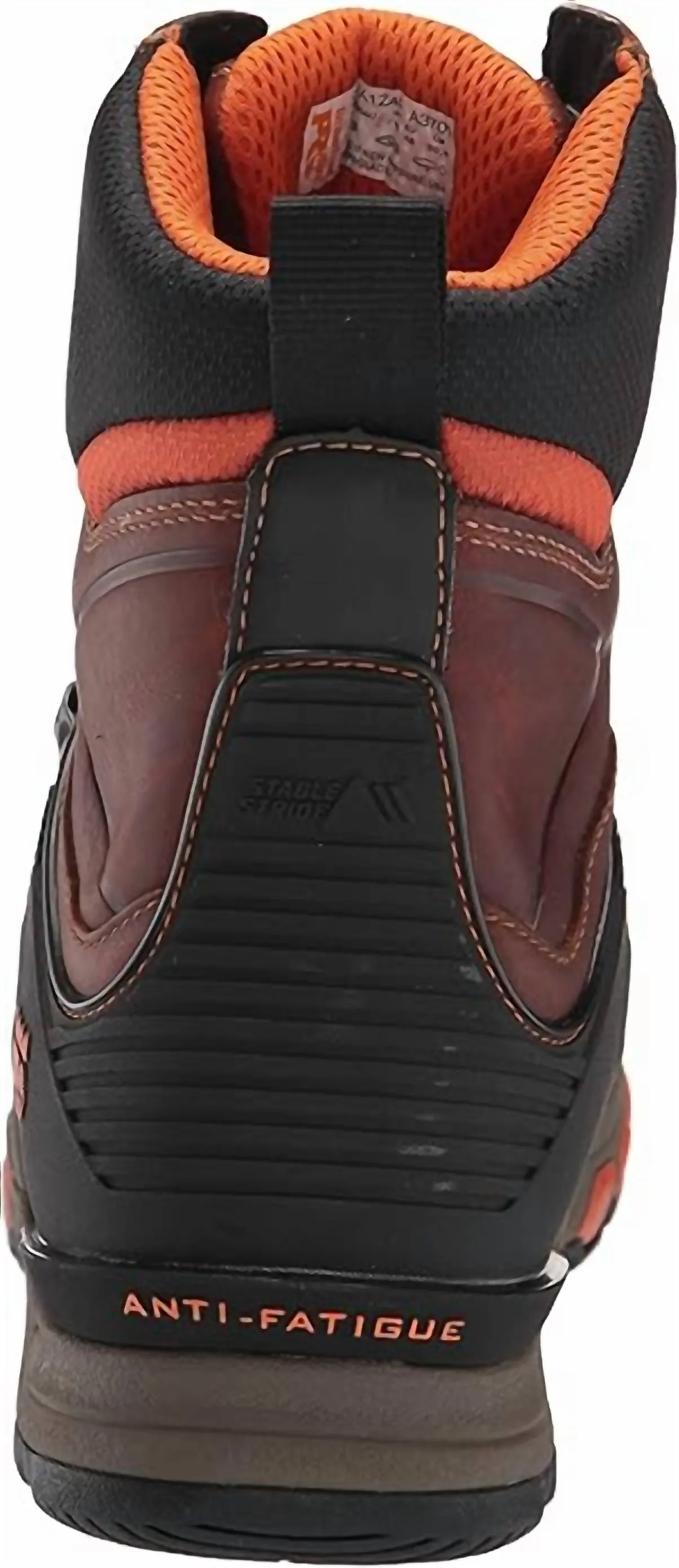 Men's Pro Hypercharge 8" Soft Toe Work Boots In Brown Teak Leather