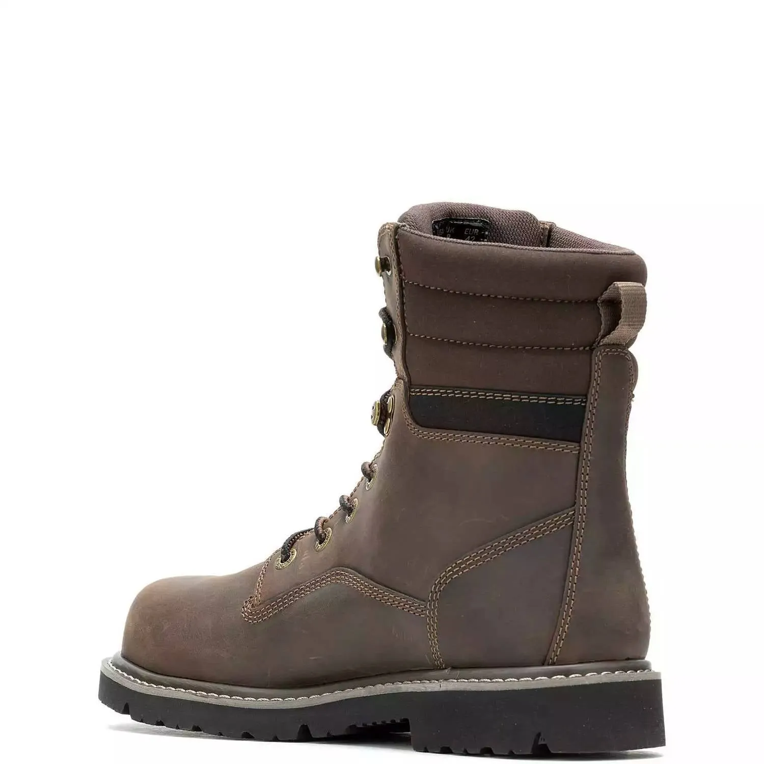 Men's Revival 8" Composite Toe Work Boots In Dark Brown