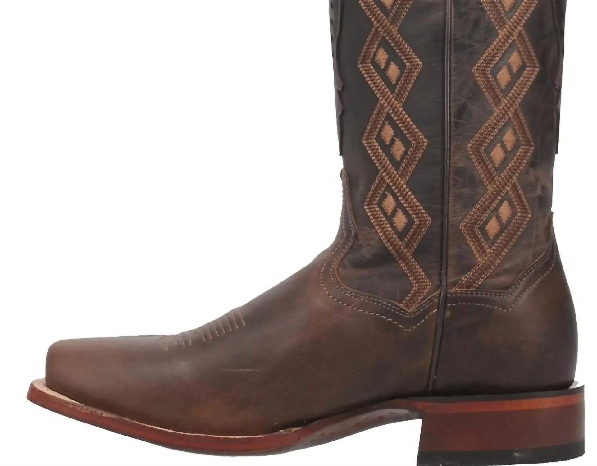 Men's Seligman Cowboy Boots In Bay Apache