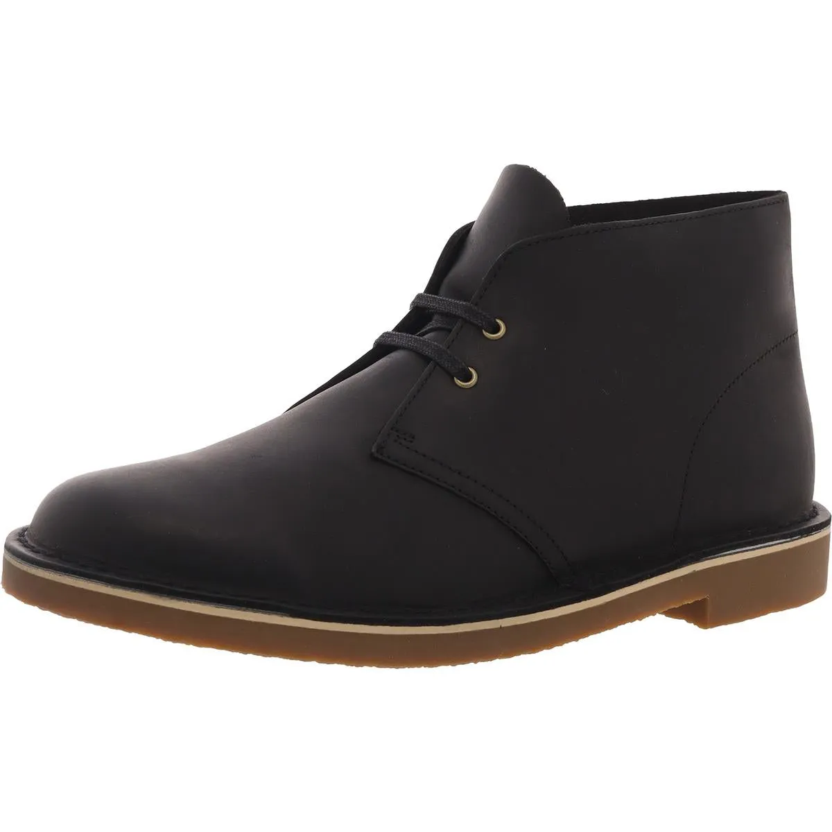Mens Solid Man Made Chukka Boots