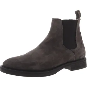 Mens Stretch Suede Chukka Boots