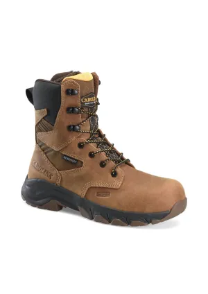 Men's Subframe Waterproof Work Boots In Brown