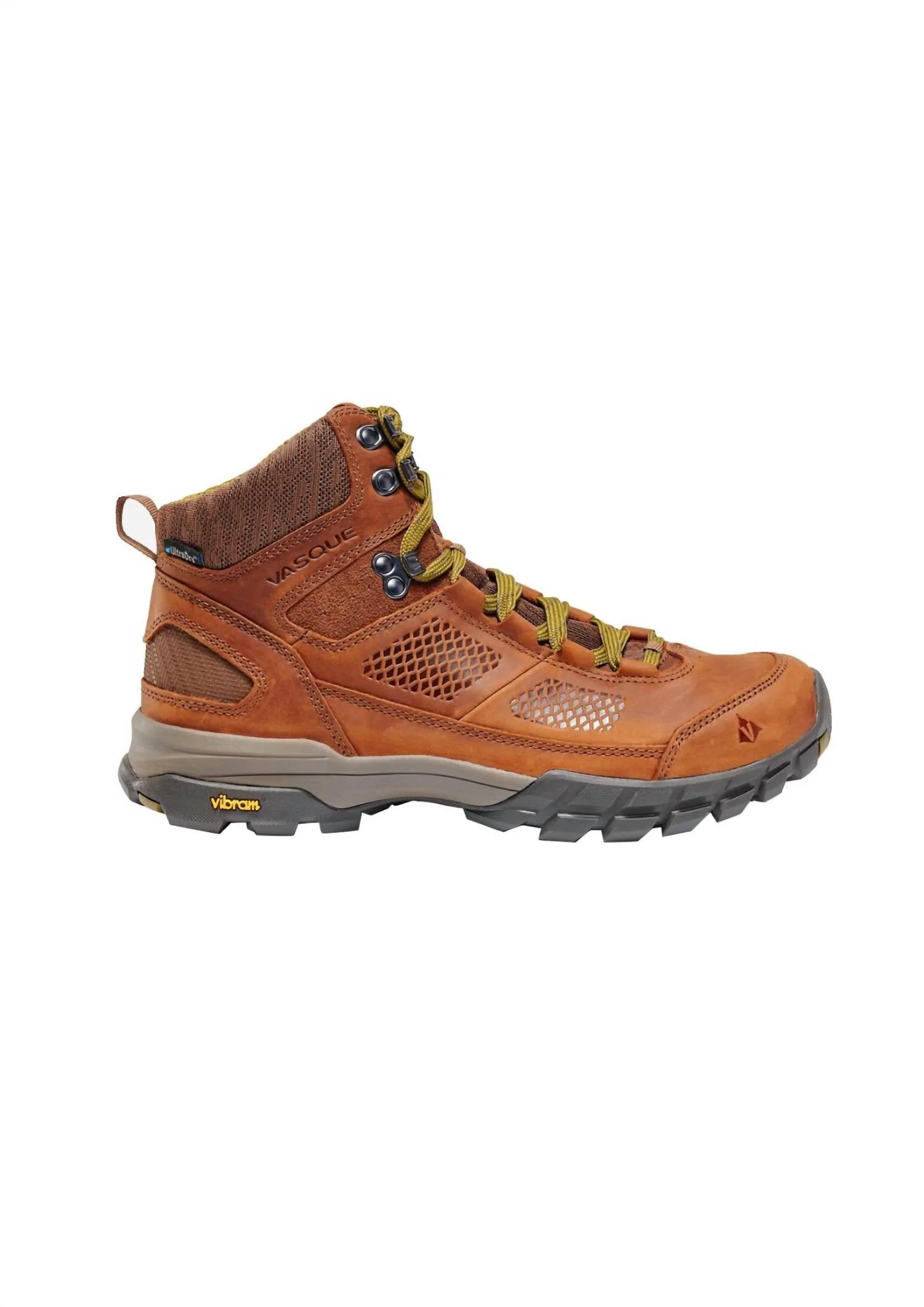 Men's Talus Ultradry Waterproof Hiking Boots In Dark Earth/avocado