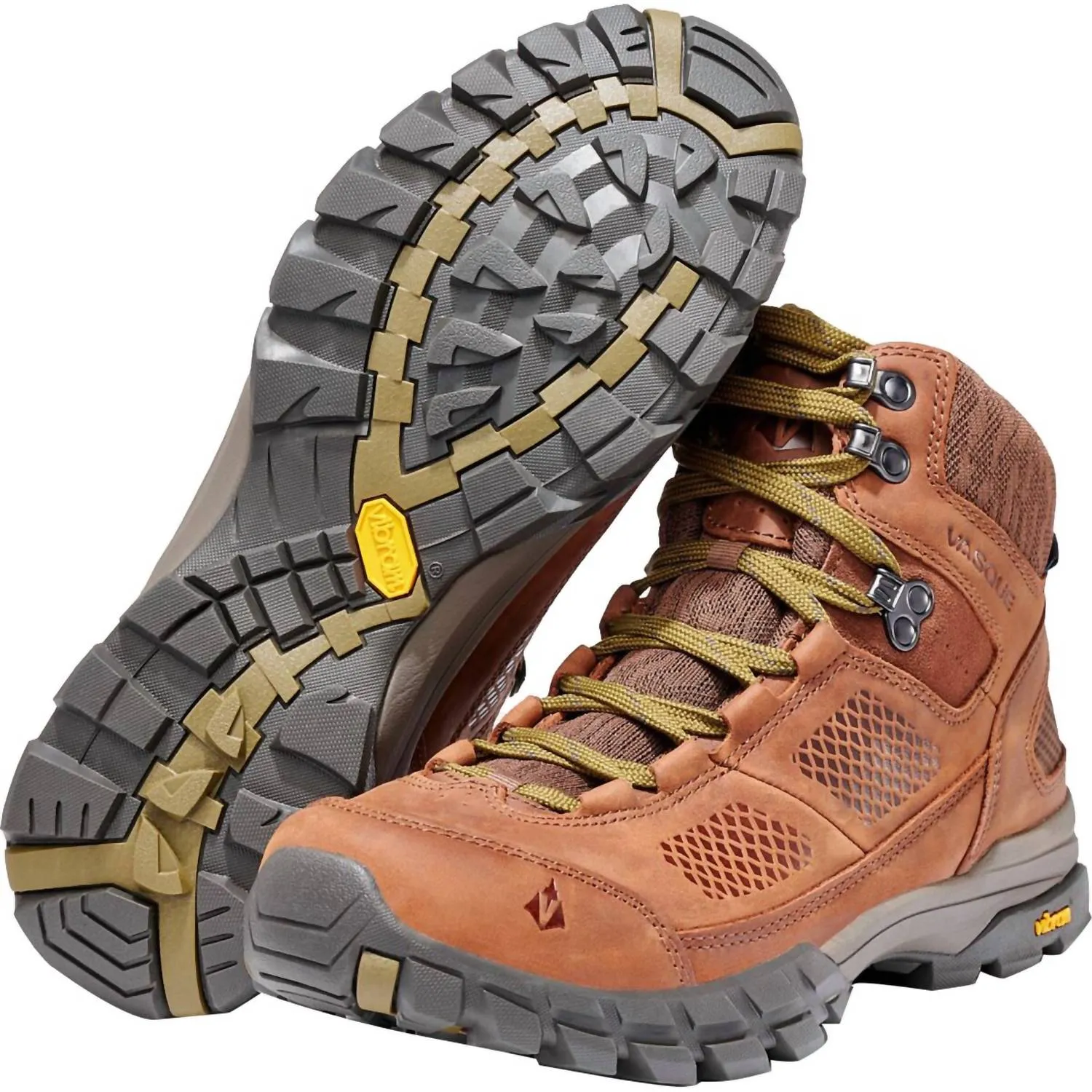 Men's Talus Ultradry Waterproof Hiking Boots In Dark Earth/avocado