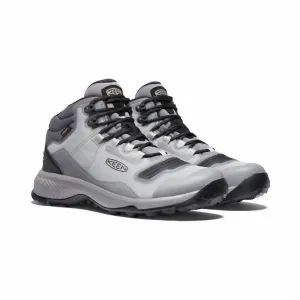 MenS Tempo Flex Mid Wp Hiking Boots In Drizzle/black