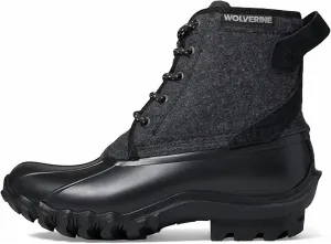 Men's Torrent Ankle Boots In Black Wool