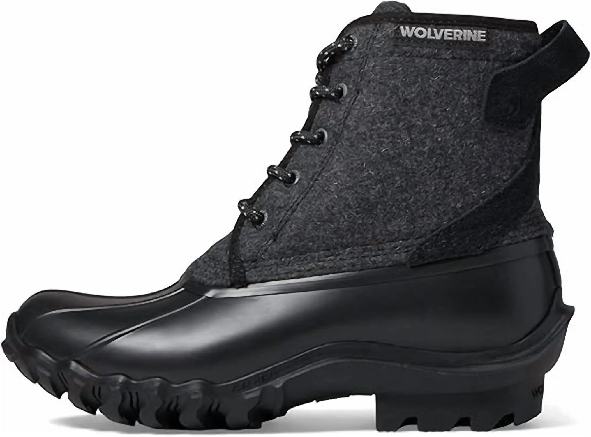 Men's Torrent Ankle Boots In Black Wool