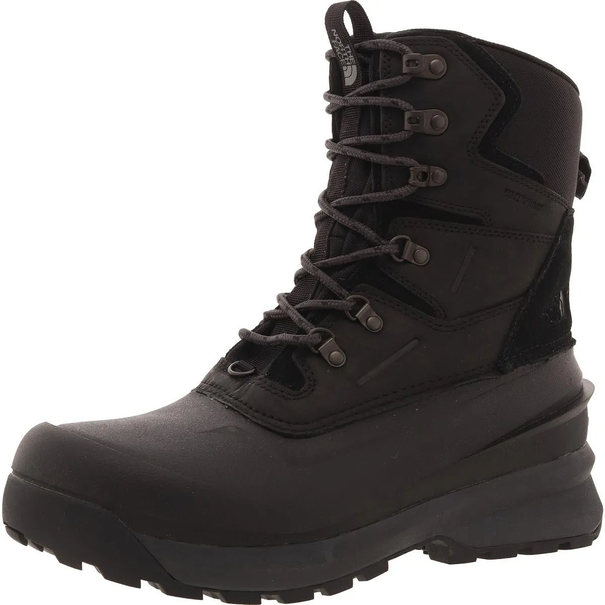 Mens Waterproof Leather Winter & Snow Boots