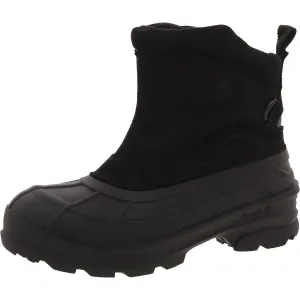 Mens Waterproof Polyester Rain Boots