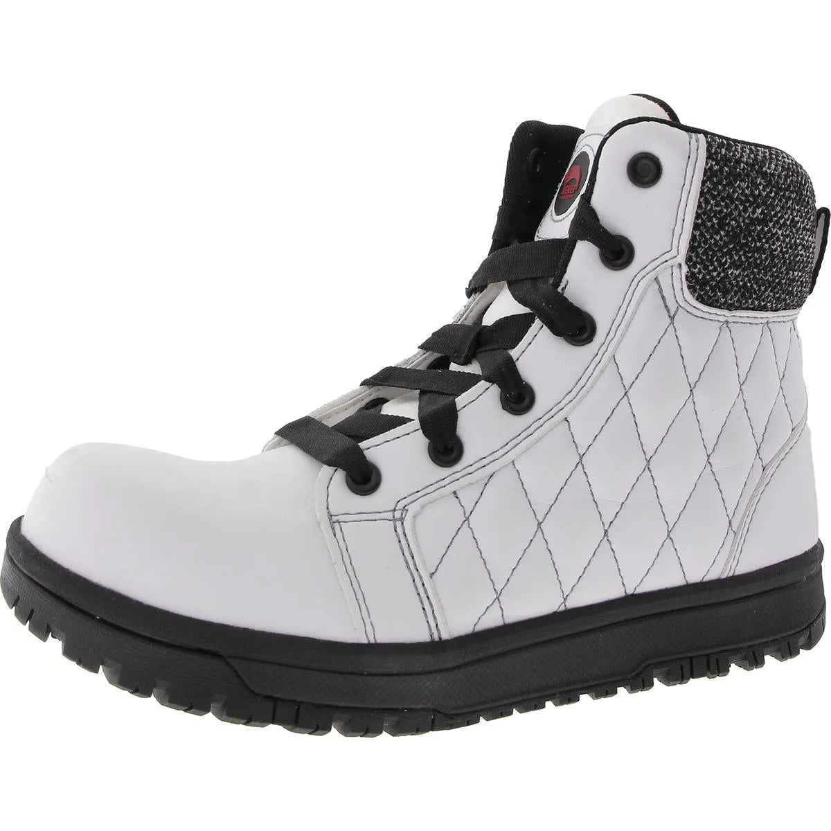 Metro Tall CN Womens Faux Leather Slip Resistant Work & Safety Boots