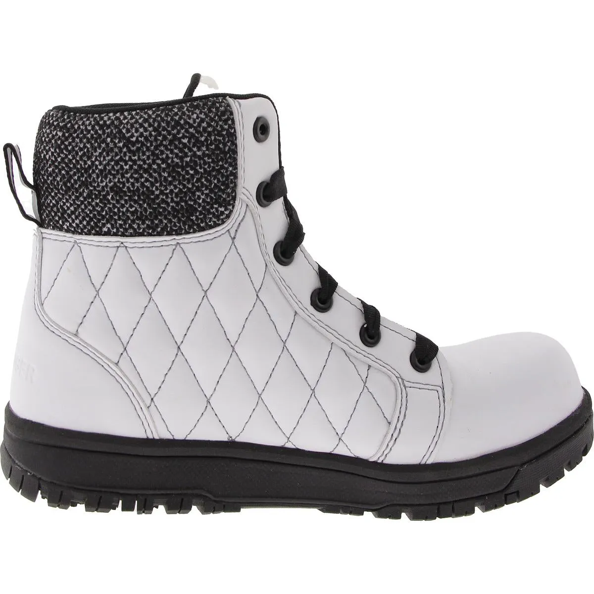 Metro Tall CN Womens Faux Leather Slip Resistant Work & Safety Boots