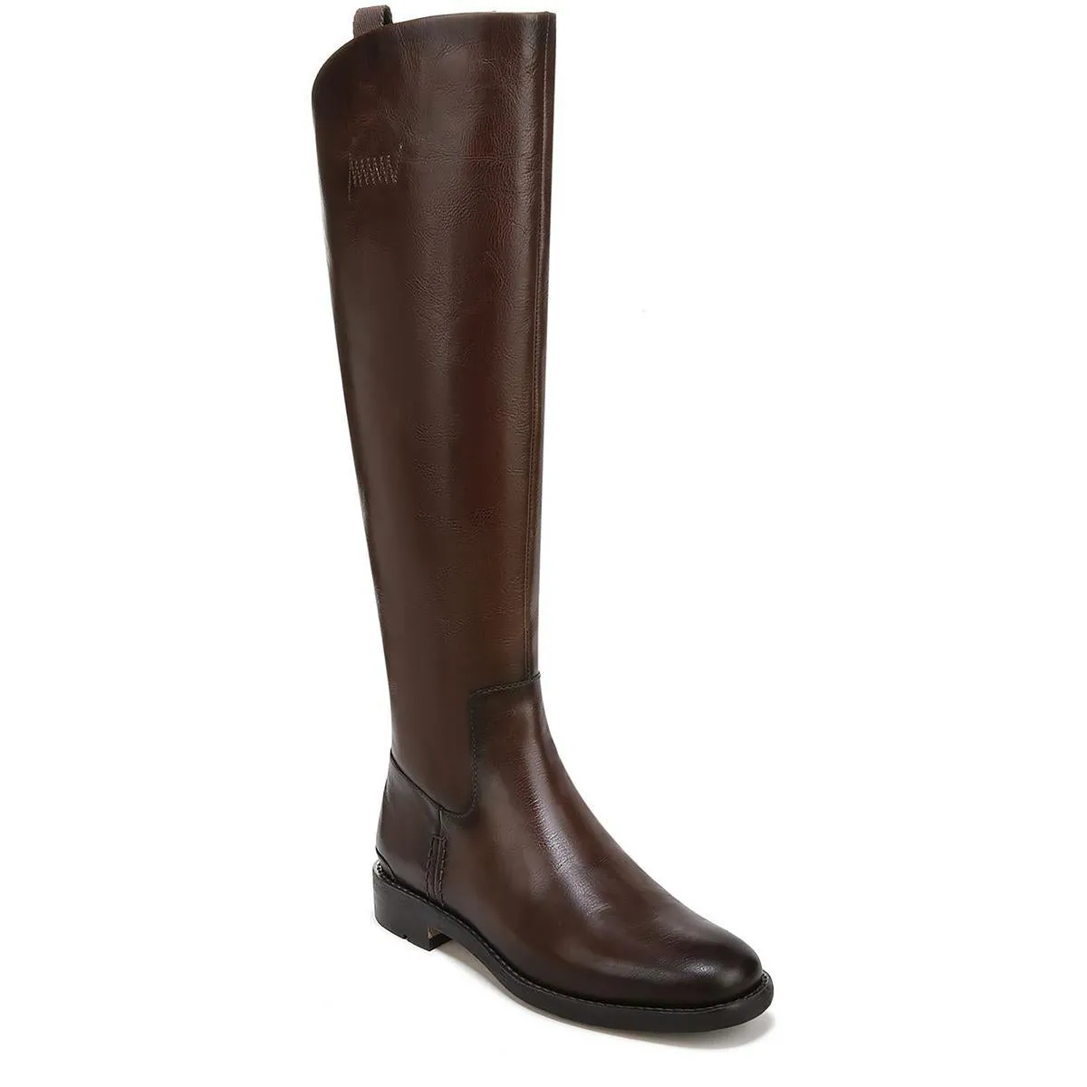 Meyer Womens Leather Wide Calf Knee-High Boots