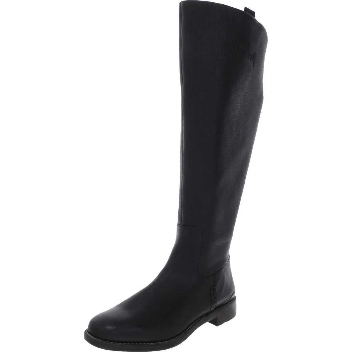 Meyer Womens Leather Wide Calf Knee-High Boots