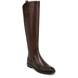 Meyer Womens Leather Wide Calf Knee-High Boots