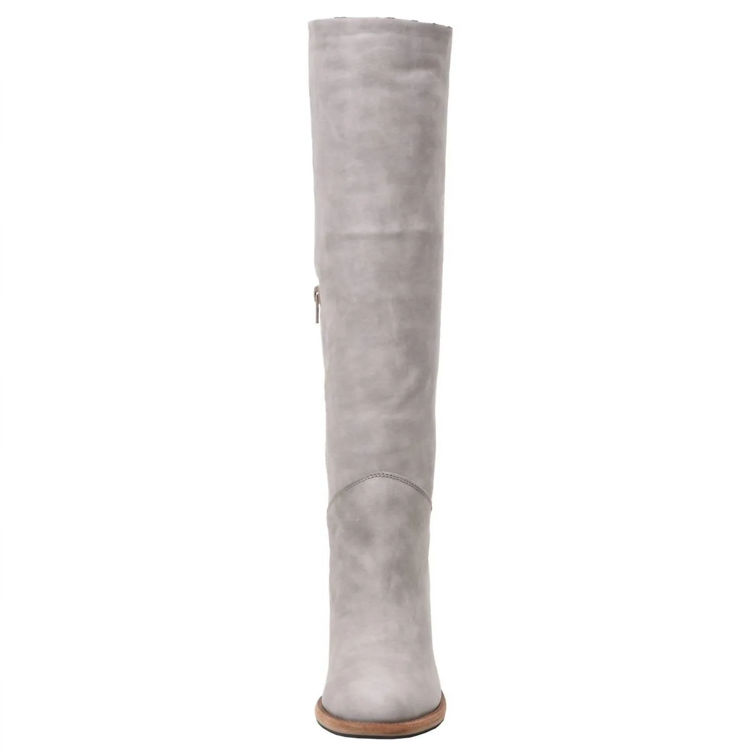 Michela Weatherproof Leather Tall Boot In Morning Dove