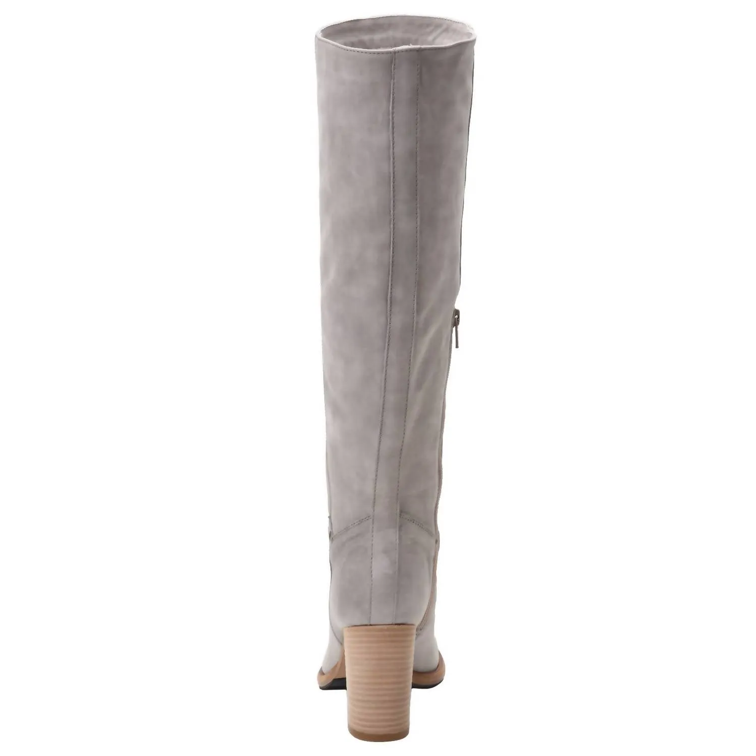 Michela Weatherproof Leather Tall Boot In Morning Dove