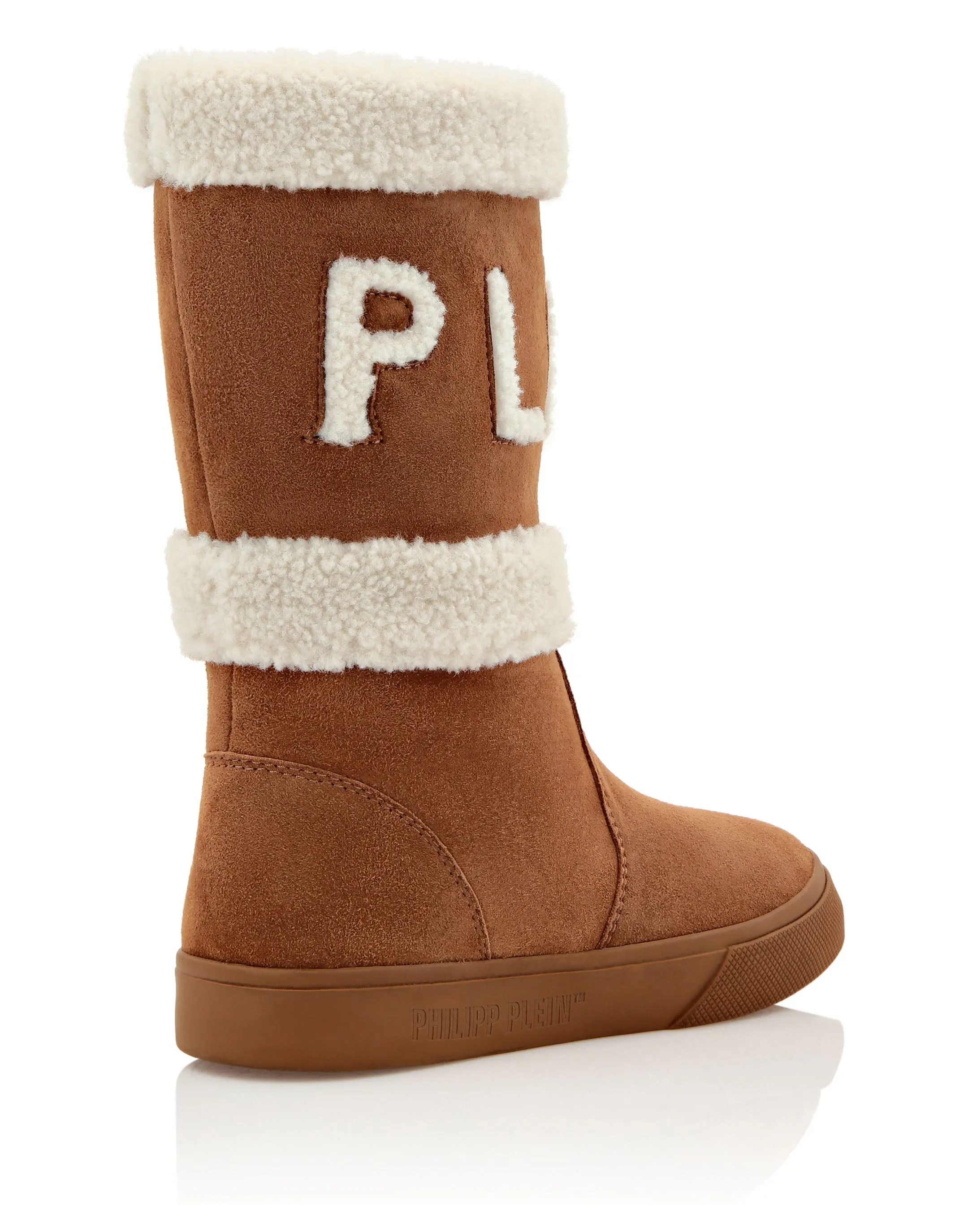 Mid-Flat Boots Skull&amp;Bones