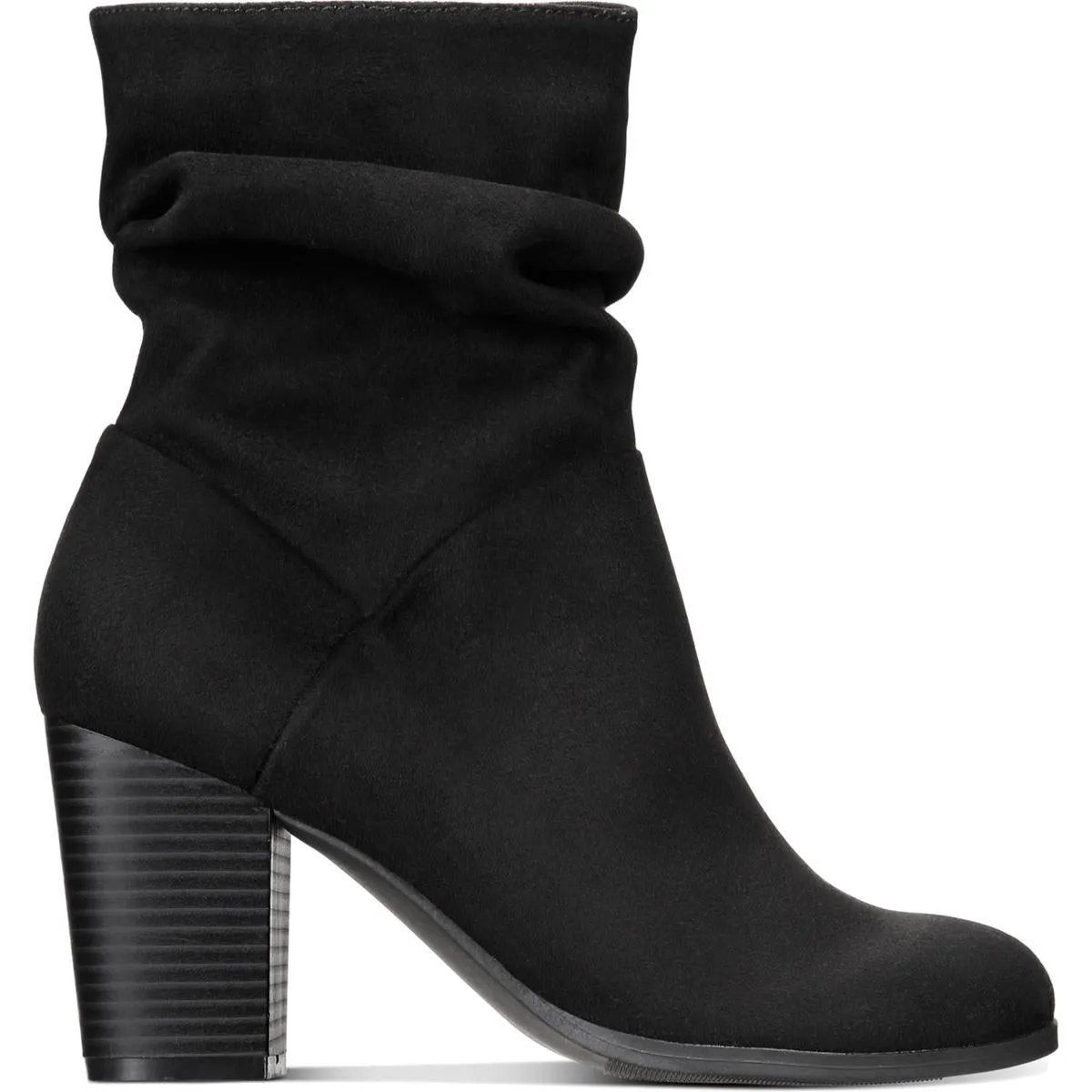Midory Womens Faux Suede Heels Dress Boots